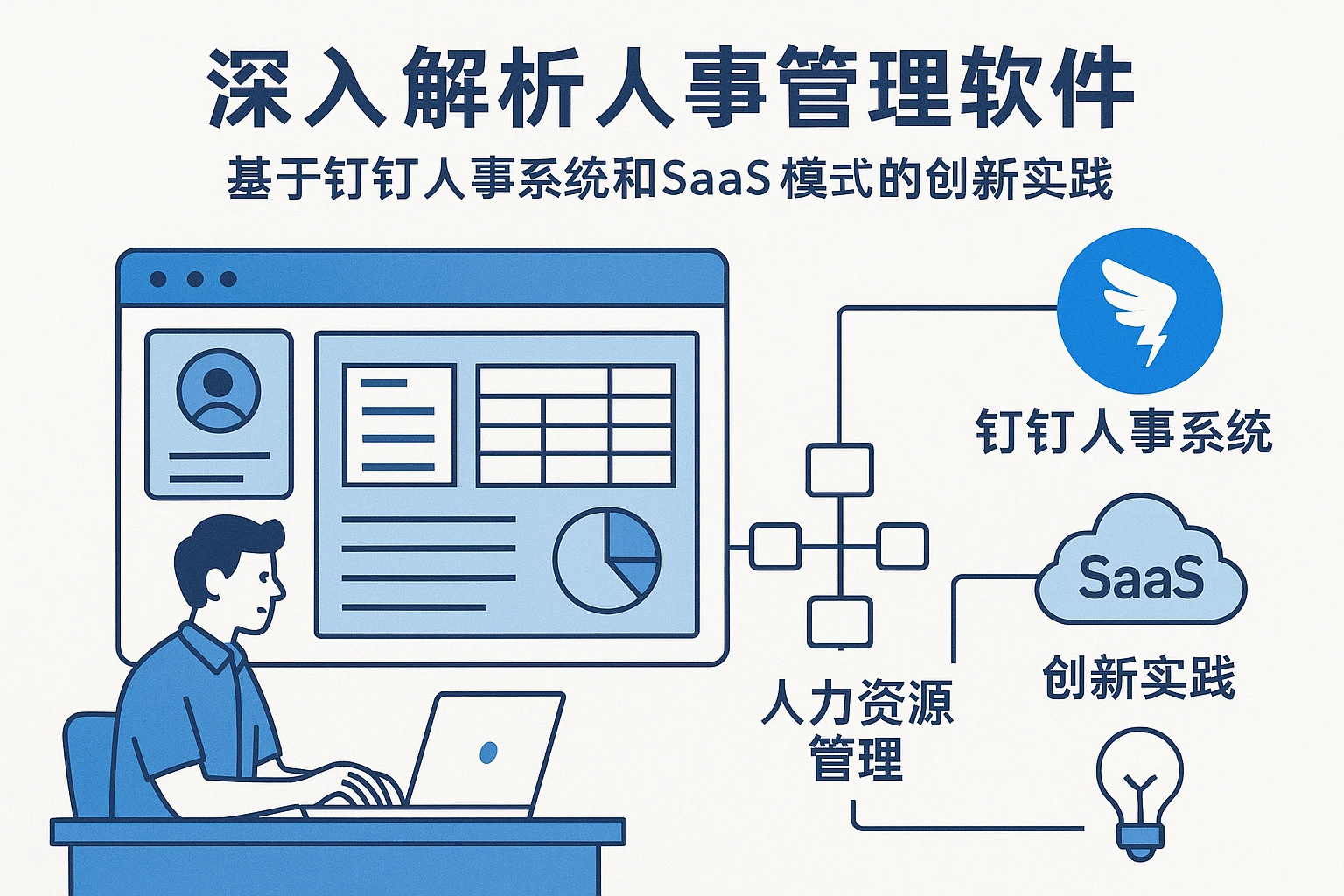 深入解析人事管理软件：基于钉钉人事系统和SaaS模式的创新实践
