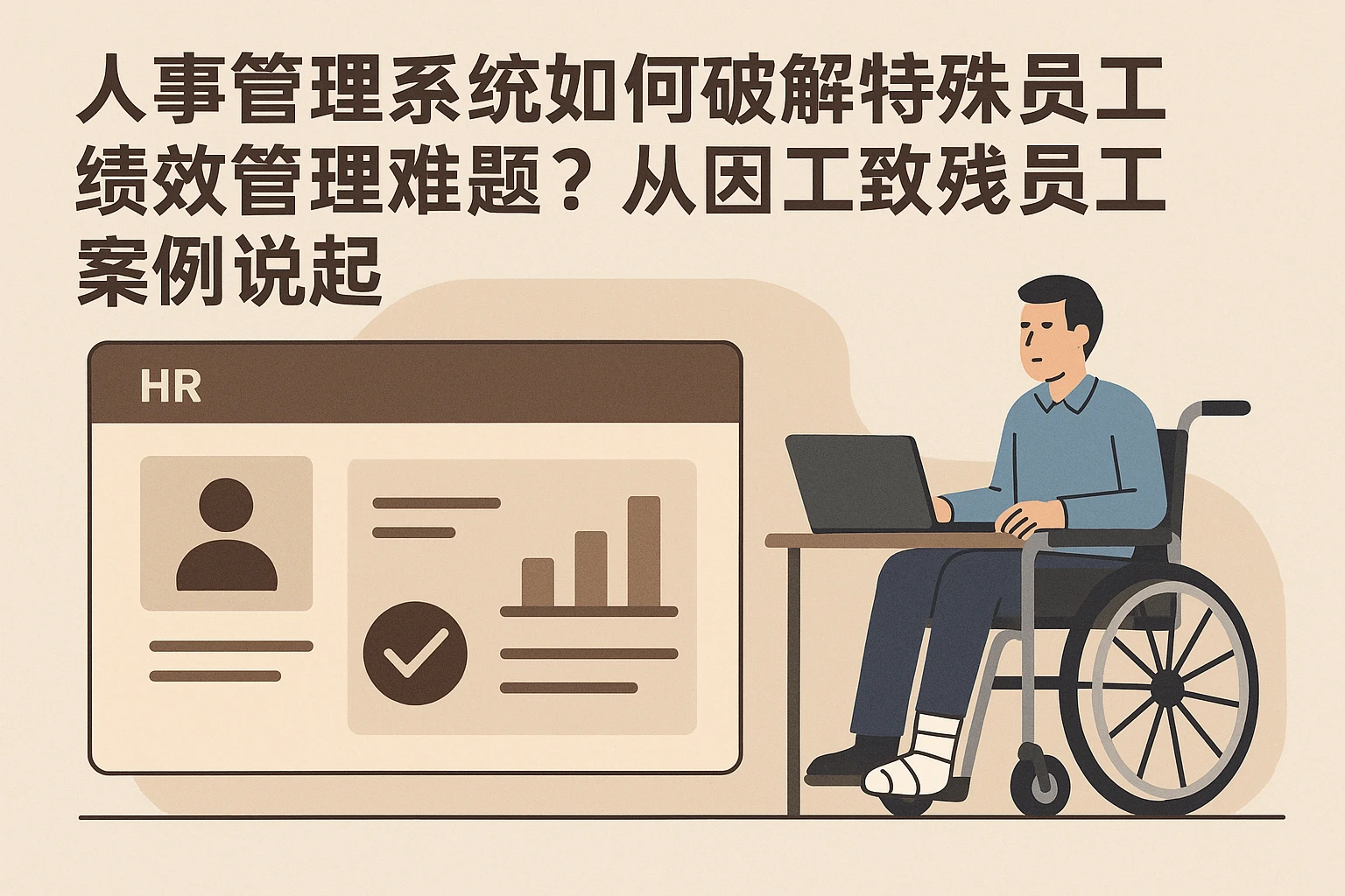 人事管理系统如何破解特殊员工绩效管理难题？从因工致残员工案例说起