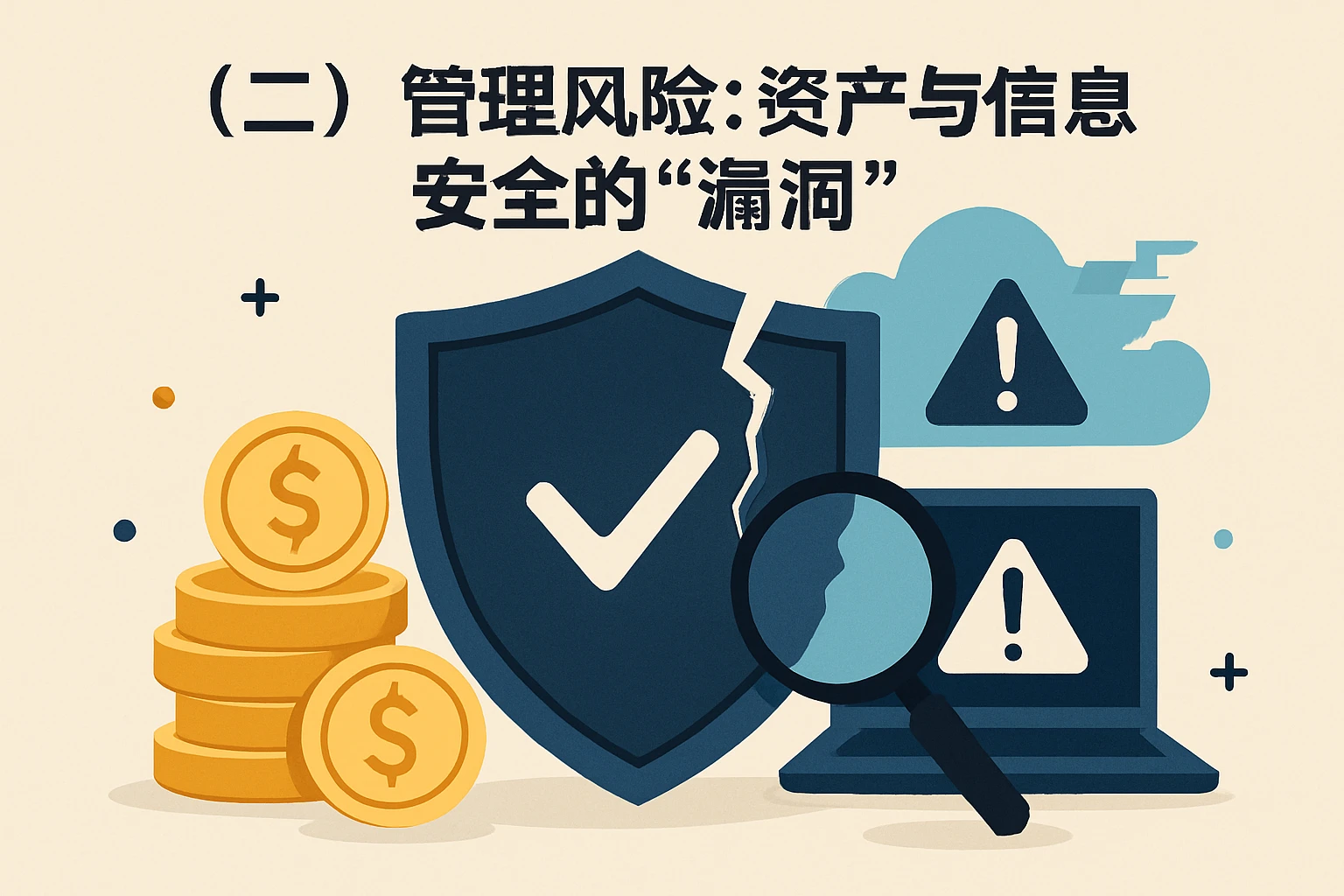 （二）管理风险：资产与信息安全的“漏洞”