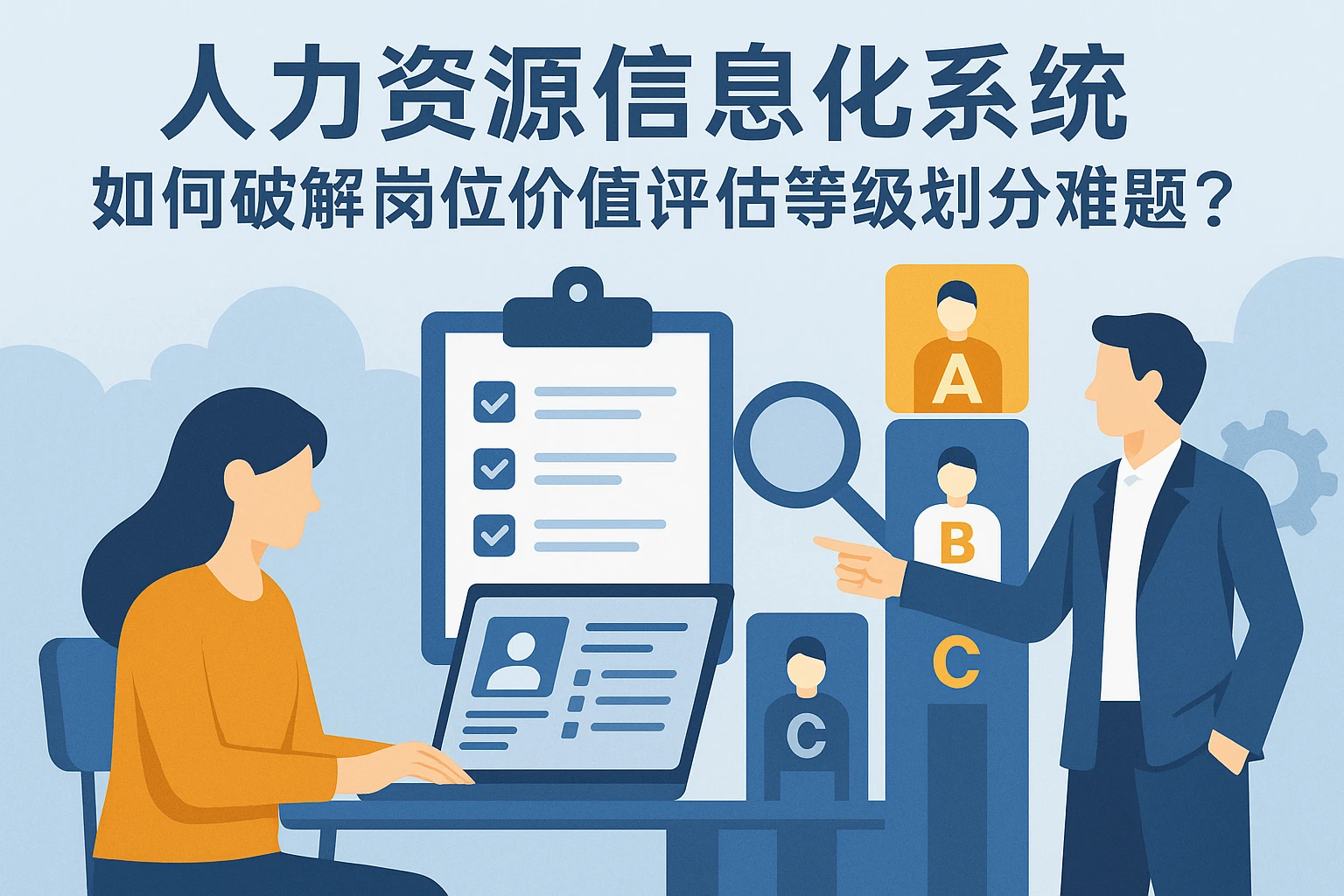 人力资源信息化系统如何破解岗位价值评估等级划分难题？