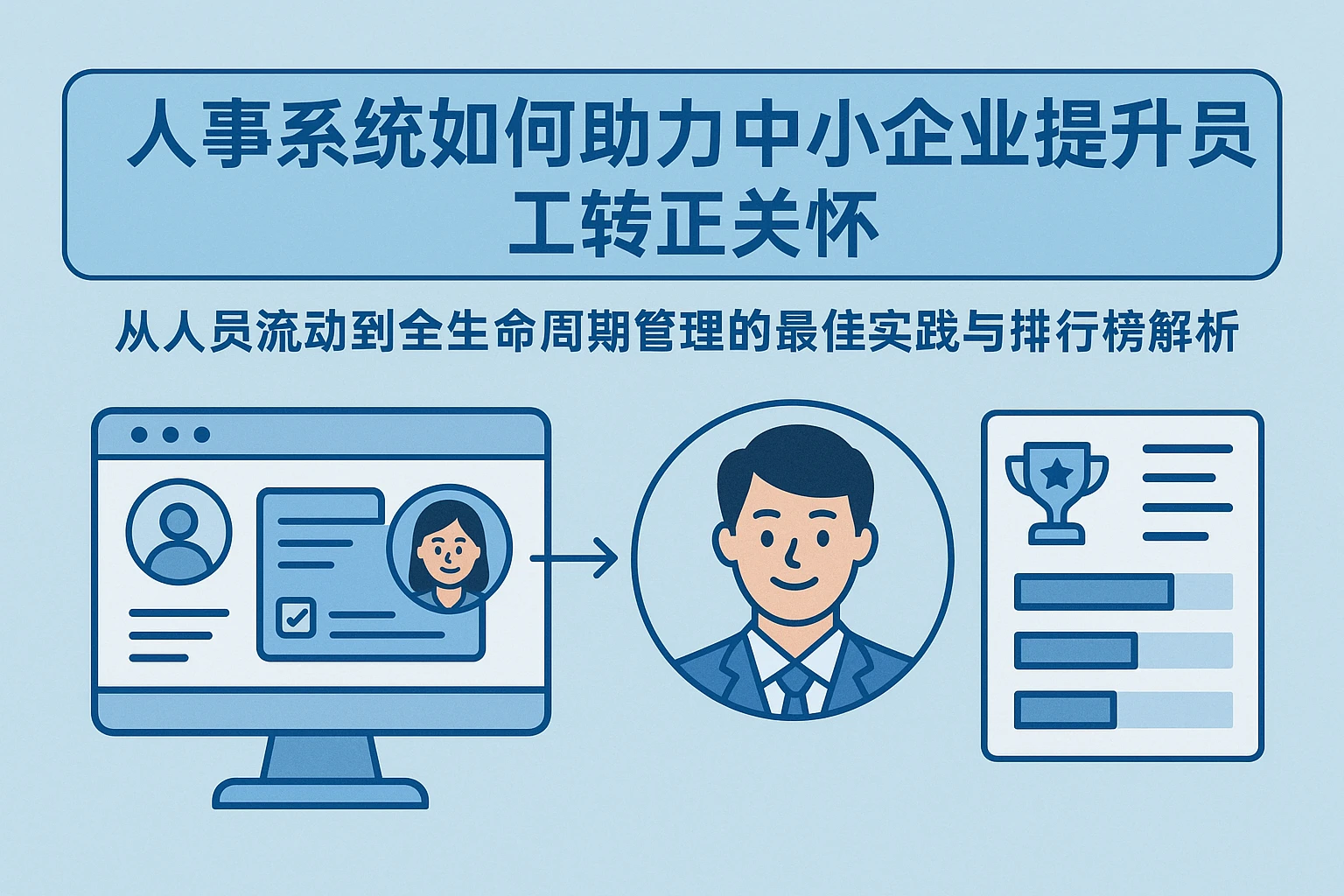 人事系统如何助力中小企业提升员工转正关怀——从人员流动到全生命周期管理的最佳实践与排行榜解析