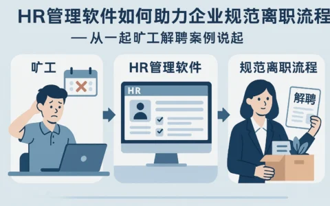 HR管理软件如何助力企业规范离职流程——从一起旷工解聘案例说起