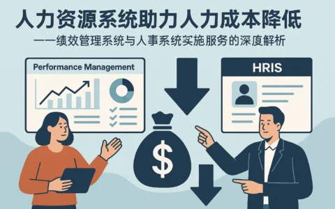 人力资源系统助力人力成本降低——绩效管理系统与人事系统实施服务的深度解析