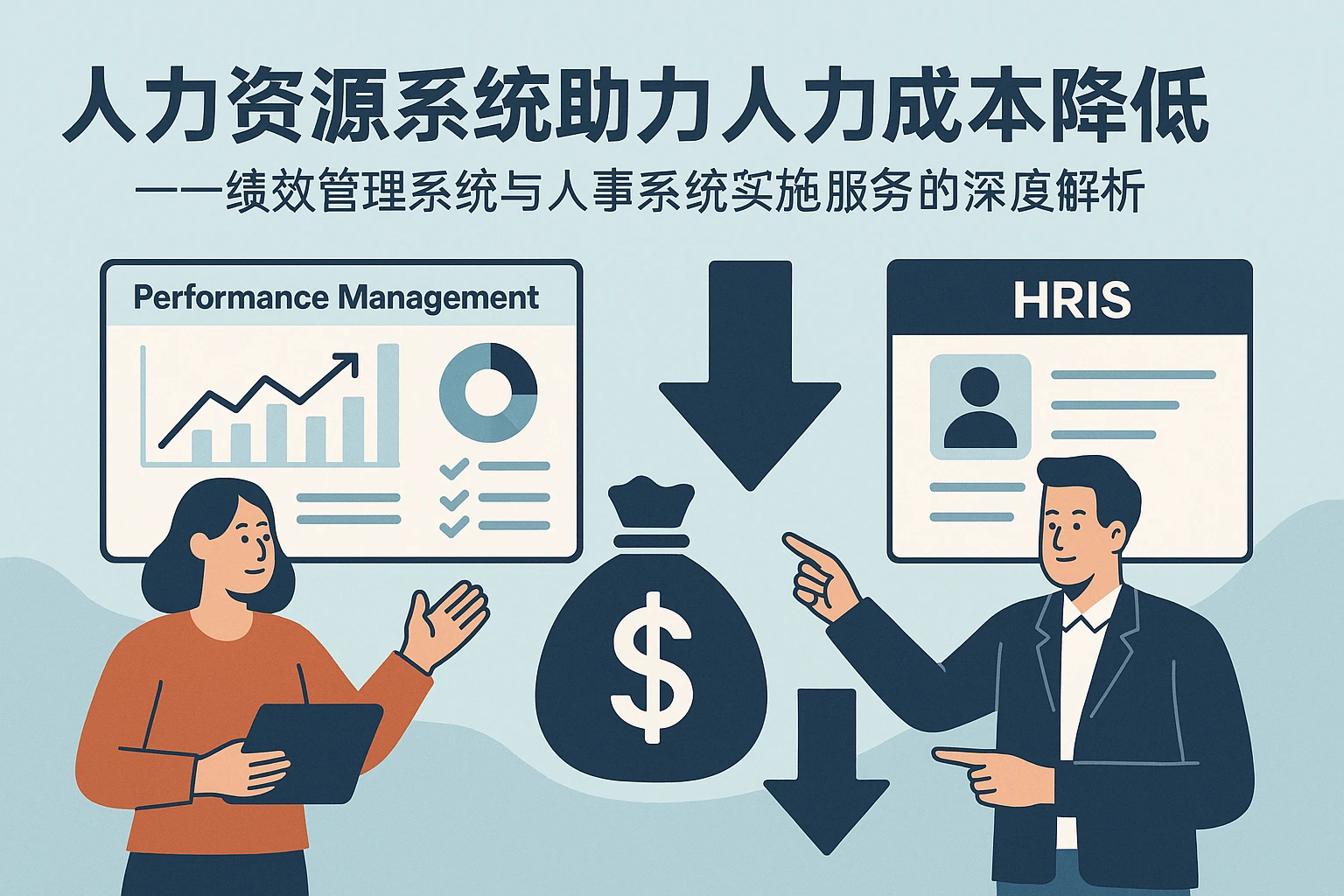 人力资源系统助力人力成本降低——绩效管理系统与人事系统实施服务的深度解析