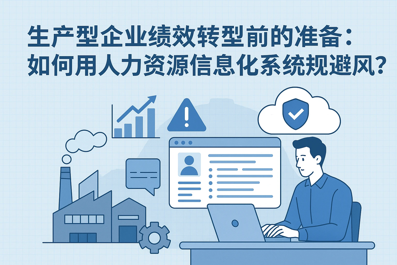 生产型企业绩效转型前的准备：如何用人力资源信息化系统规避风险？