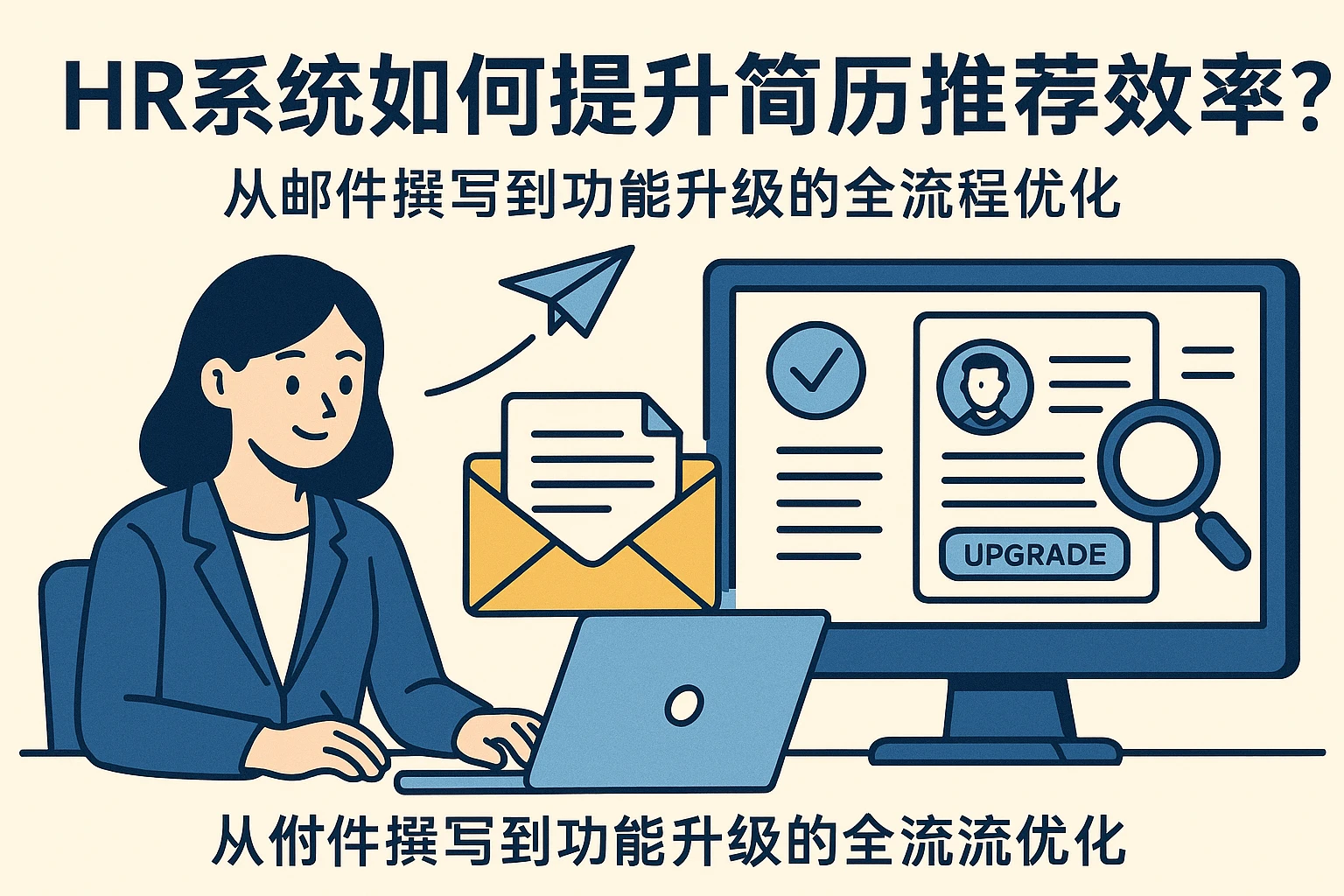 HR系统如何提升简历推荐效率？从邮件撰写到功能升级的全流程优化