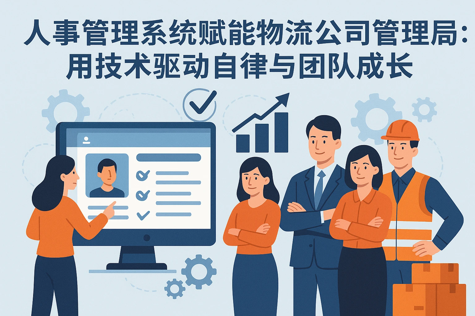人事管理系统赋能物流公司管理层：用技术驱动自律与团队成长