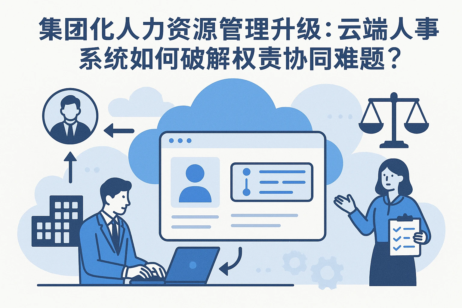 集团化人力资源管理升级：云端人事系统如何破解权责协同难题？