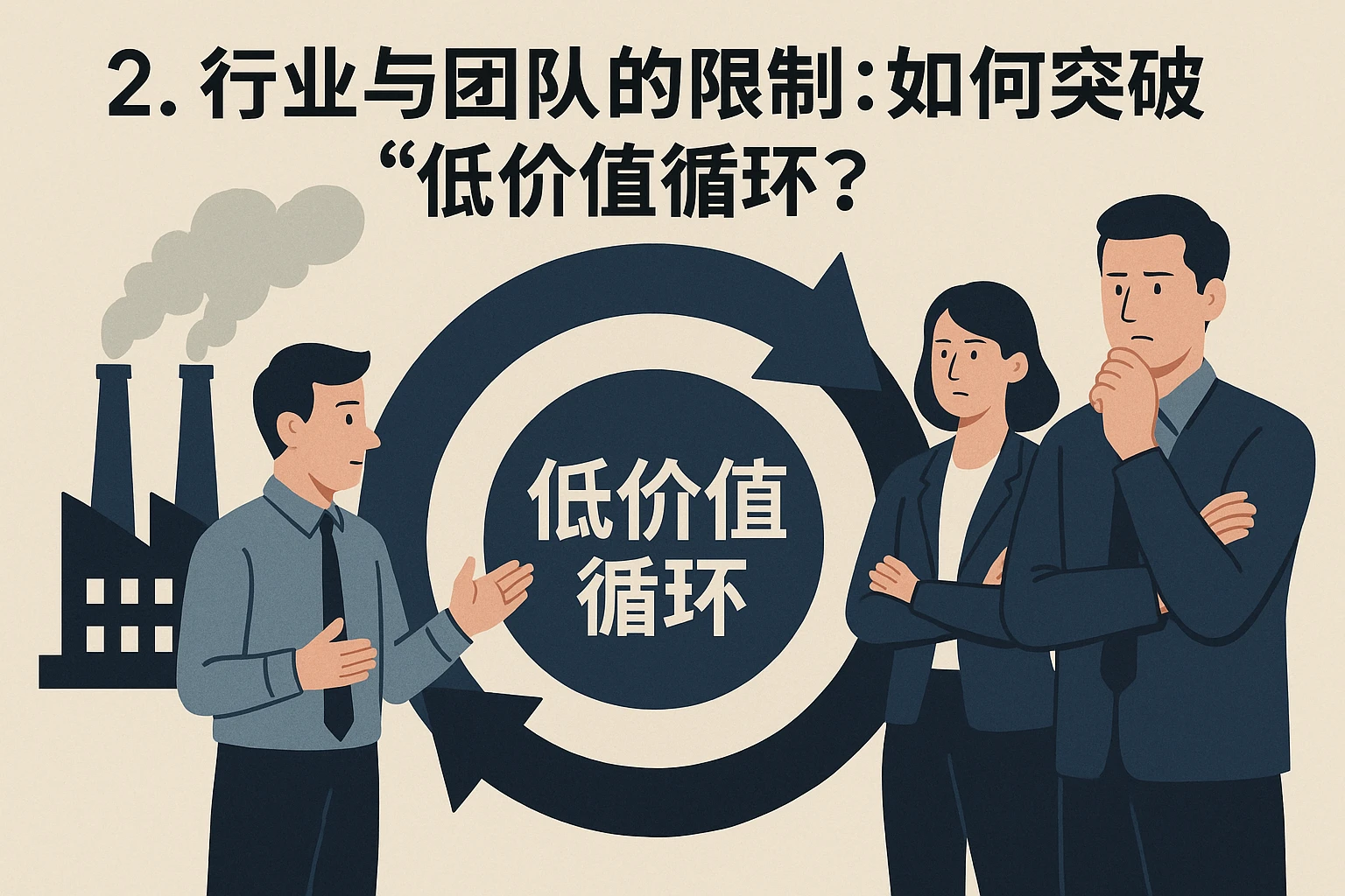 2. 行业与团队的限制：如何突破“低价值循环”？