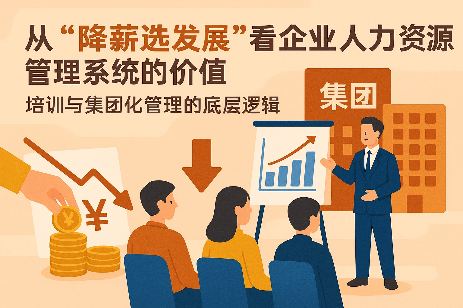 从“降薪选发展”看企业人力资源管理系统的价值：培训与集团化管理的底层逻辑