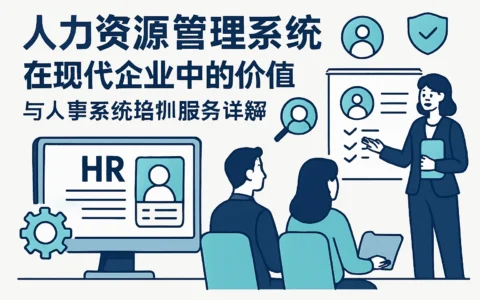 人力资源管理系统在现代企业中的价值与人事系统培训服务详解