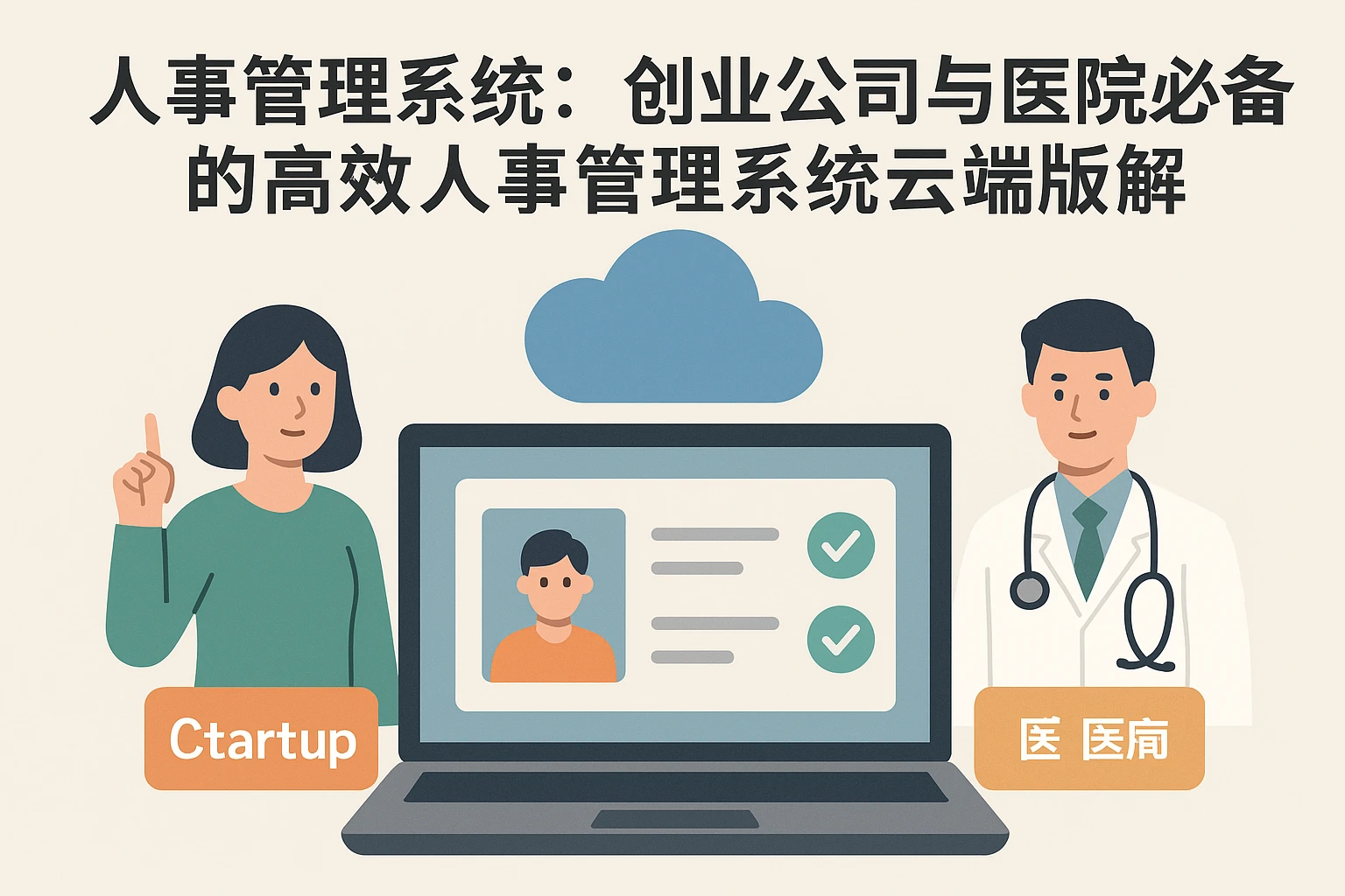 人事管理系统：创业公司与医院必备的高效人事管理系统云端版解析