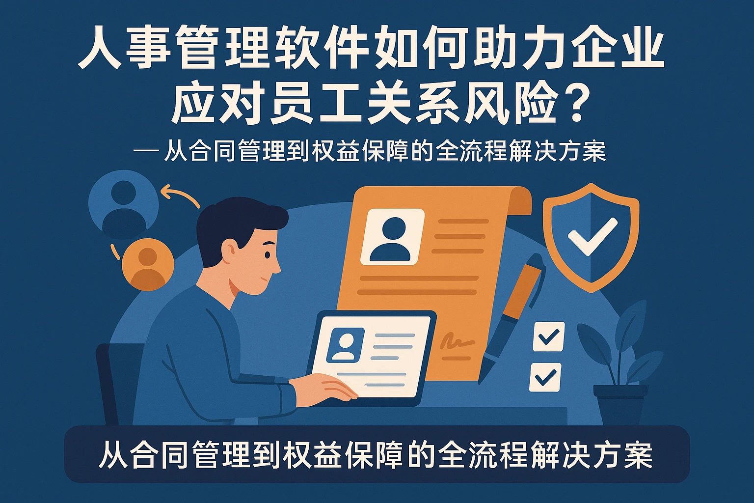 人事管理软件如何助力企业应对员工关系风险？——从合同管理到权益保障的全流程解决方案