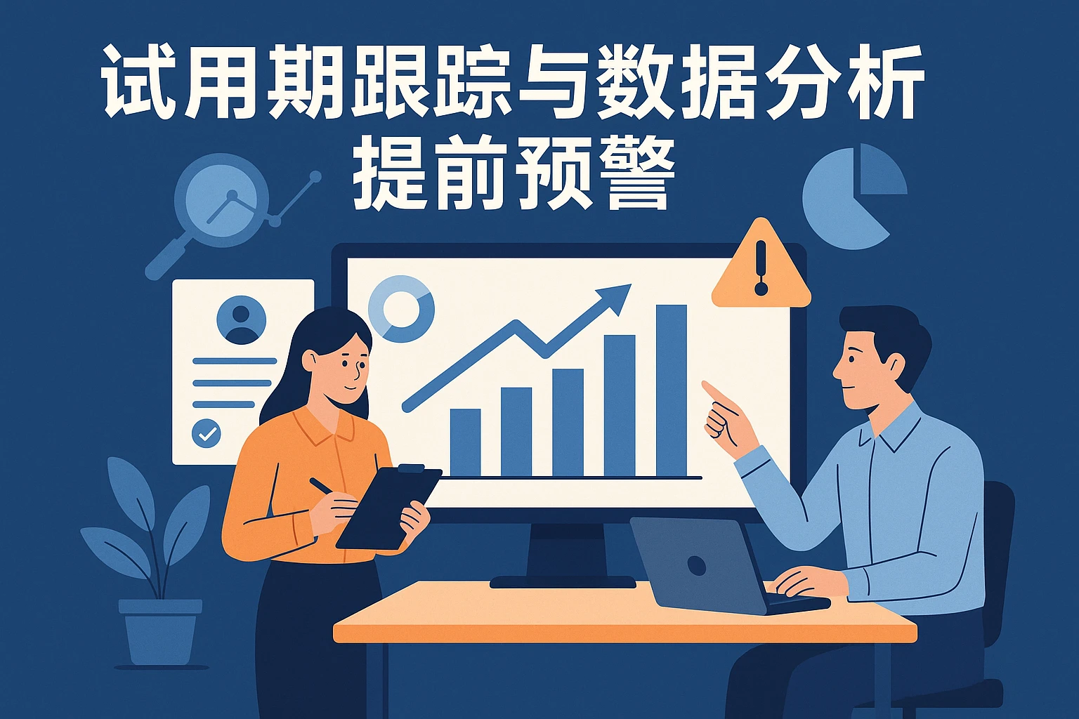 试用期跟踪与数据分析提前预警