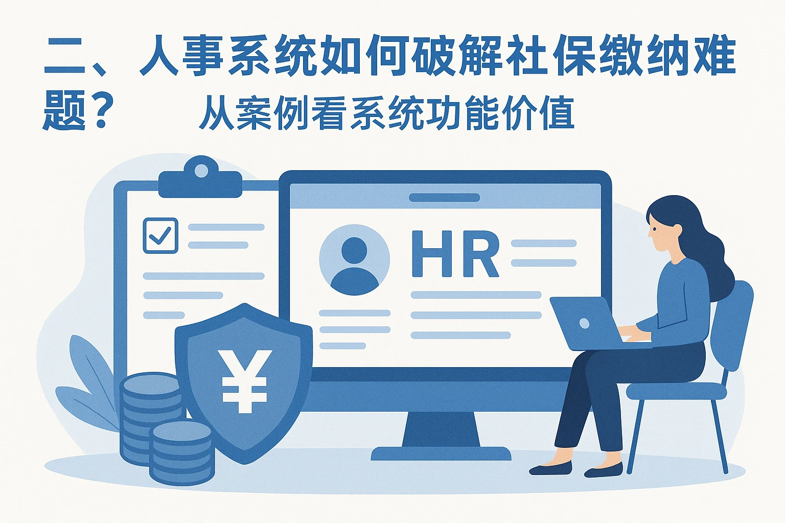 二、人事系统如何破解社保缴纳难题？从案例看系统功能价值
