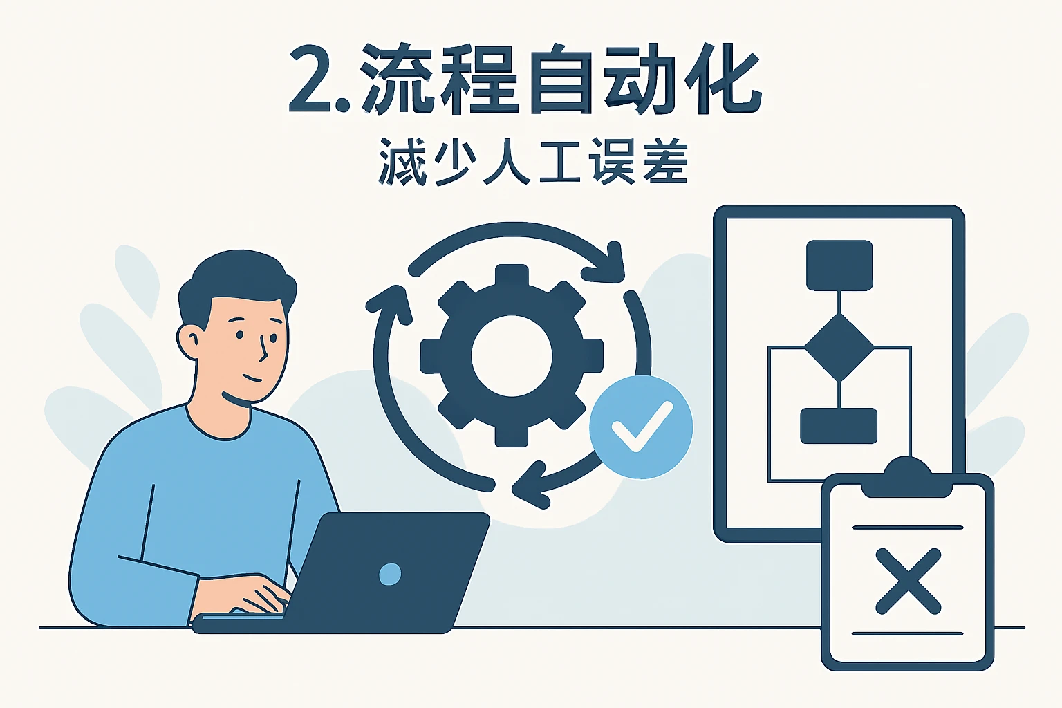 2. 流程自动化：减少人工误差