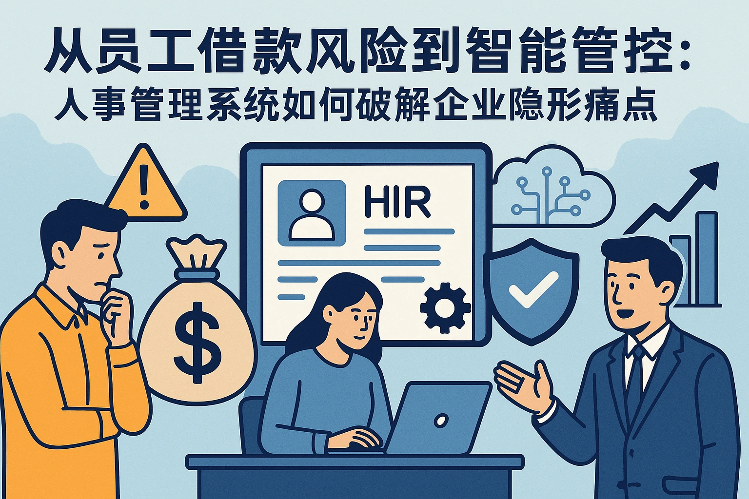 从员工借款风险到智能管控：人事管理系统如何破解企业隐形痛点