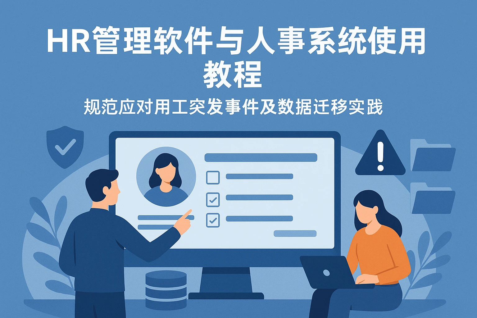 HR管理软件与人事系统使用教程：规范应对用工突发事件及数据迁移实践