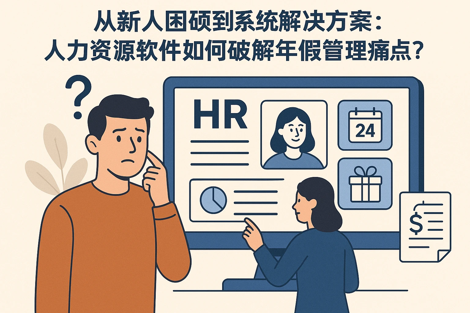 从新人困惑到系统解决方案：人力资源软件如何破解年假、福利管理痛点？
