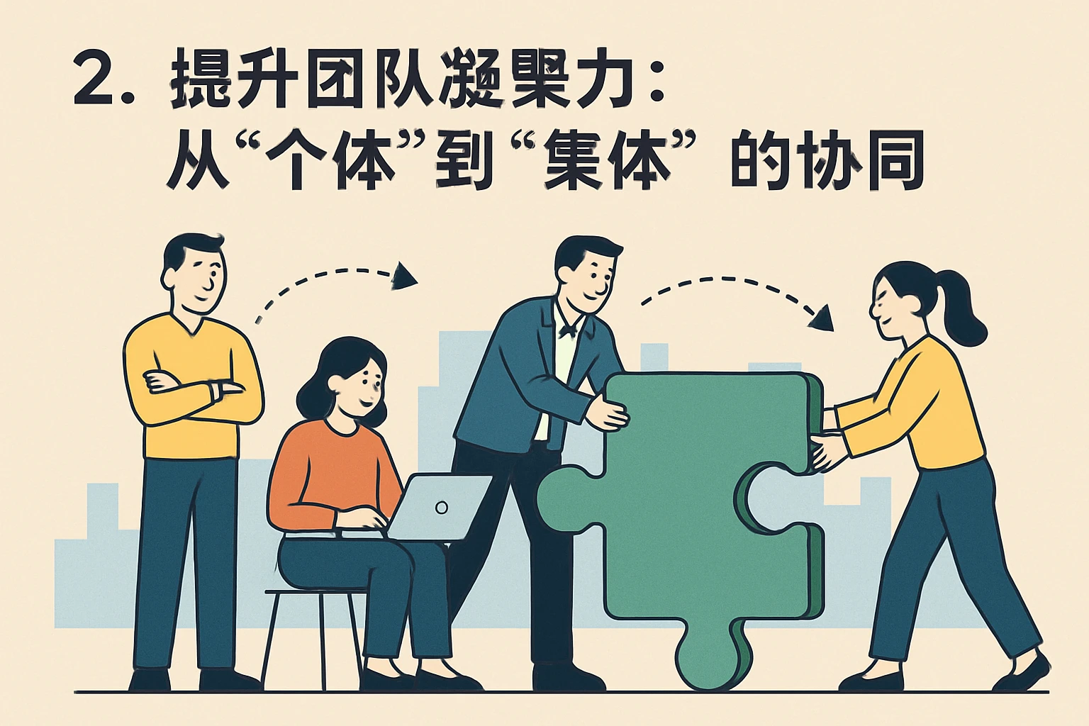 2. 提升团队凝聚力：从“个体”到“集体”的协同