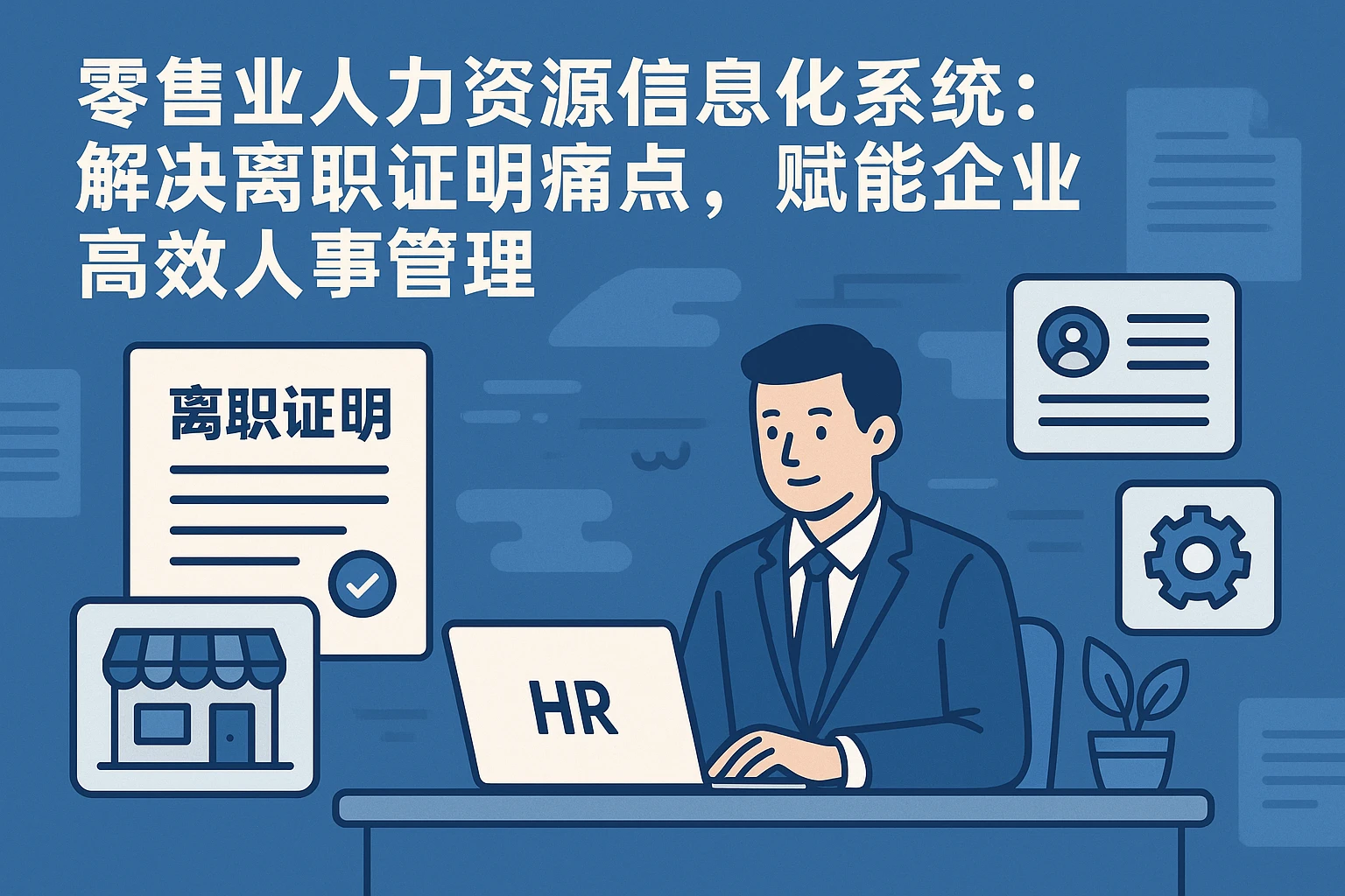 零售业人力资源信息化系统：解决离职证明痛点，赋能企业高效人事管理