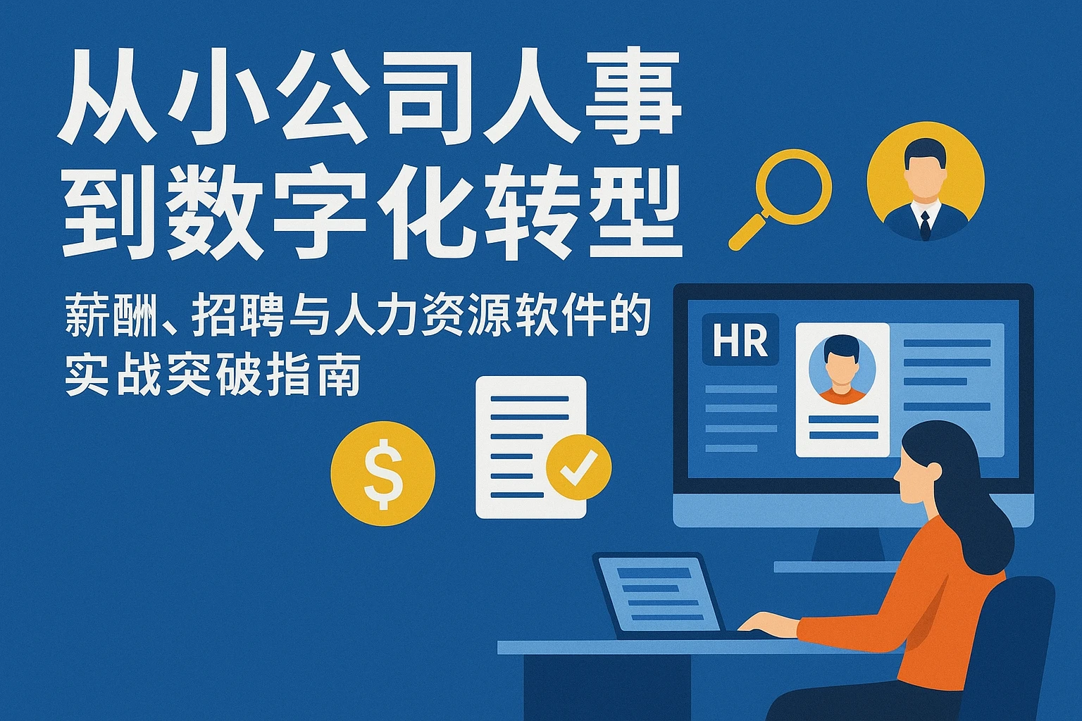 从小公司人事到数字化转型：薪酬、招聘与人力资源软件的实战突破指南