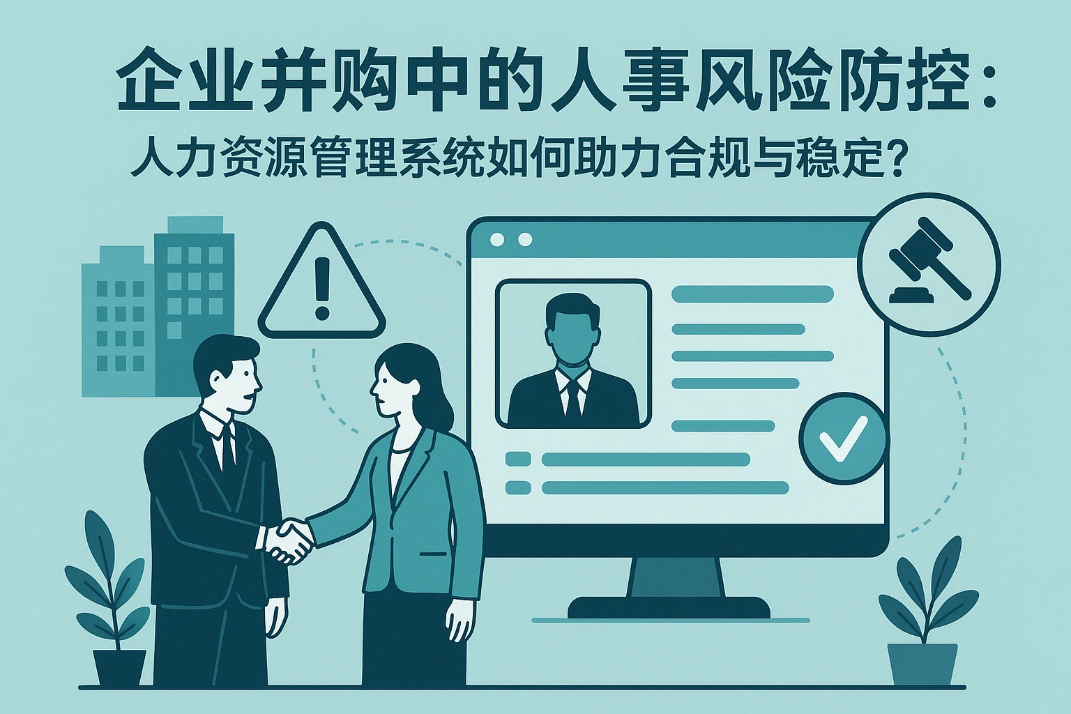 企业并购中的人事风险防控：人力资源管理系统如何助力合规与稳定？