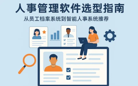 人事管理软件选型指南：从员工档案系统到智能人事系统推荐