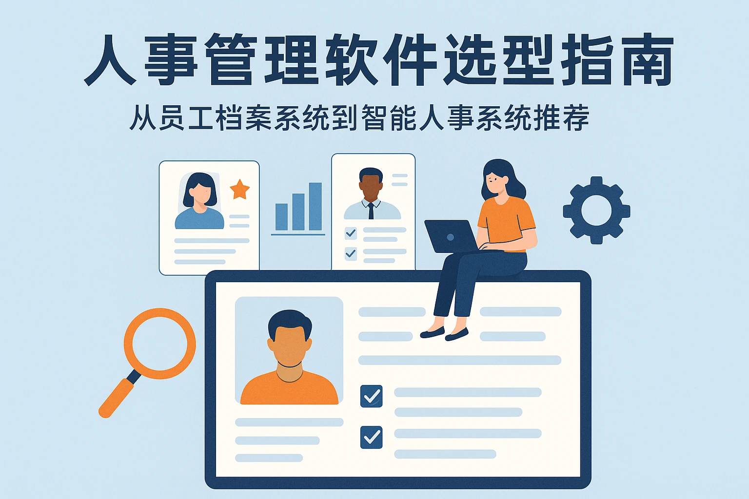 人事管理软件选型指南：从员工档案系统到智能人事系统推荐