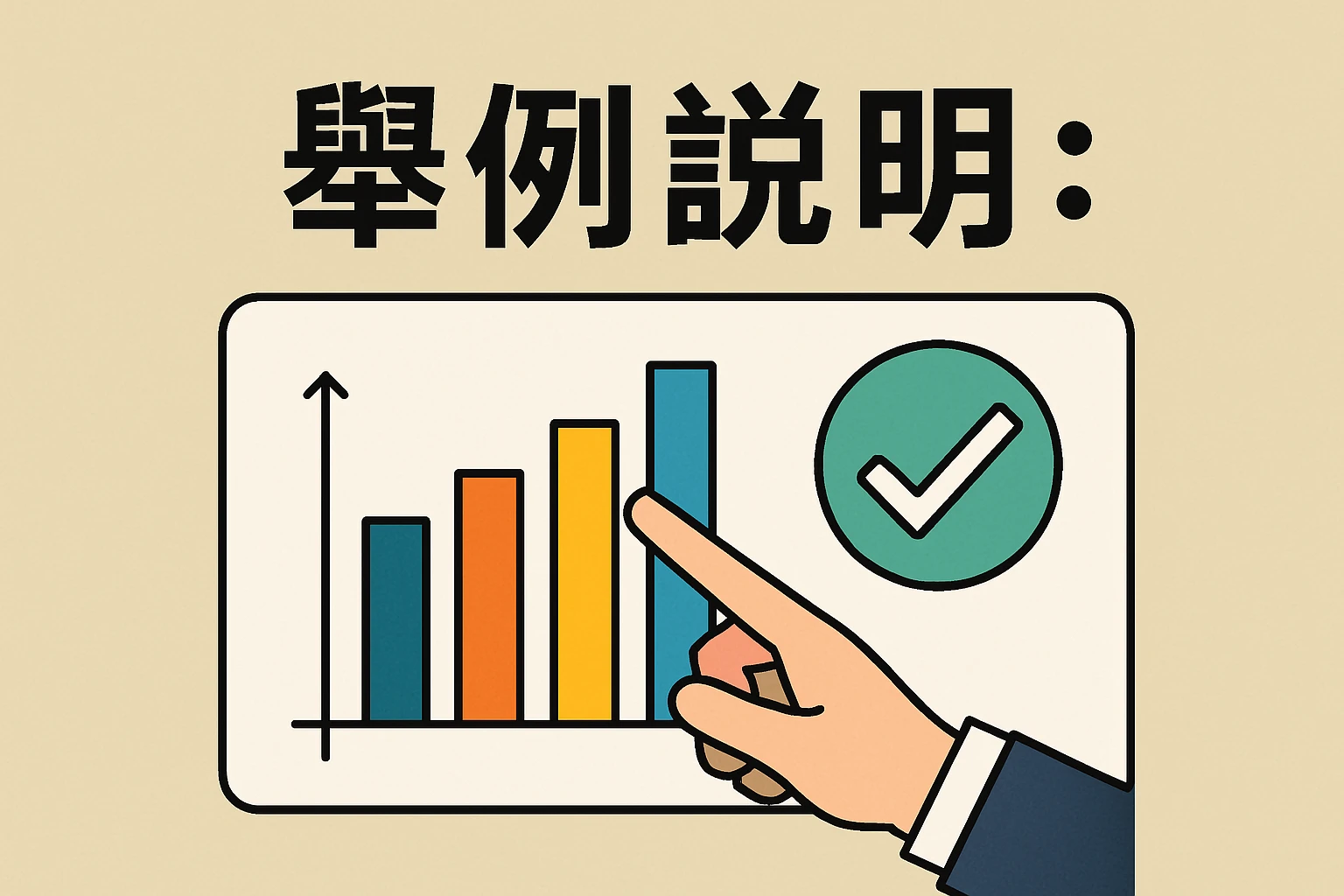 举例说明：