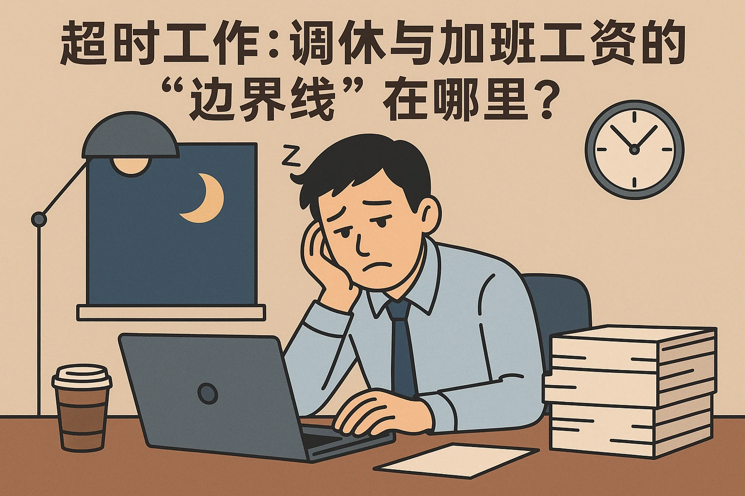 2. 超时工作：调休与加班工资的“边界线”在哪里？