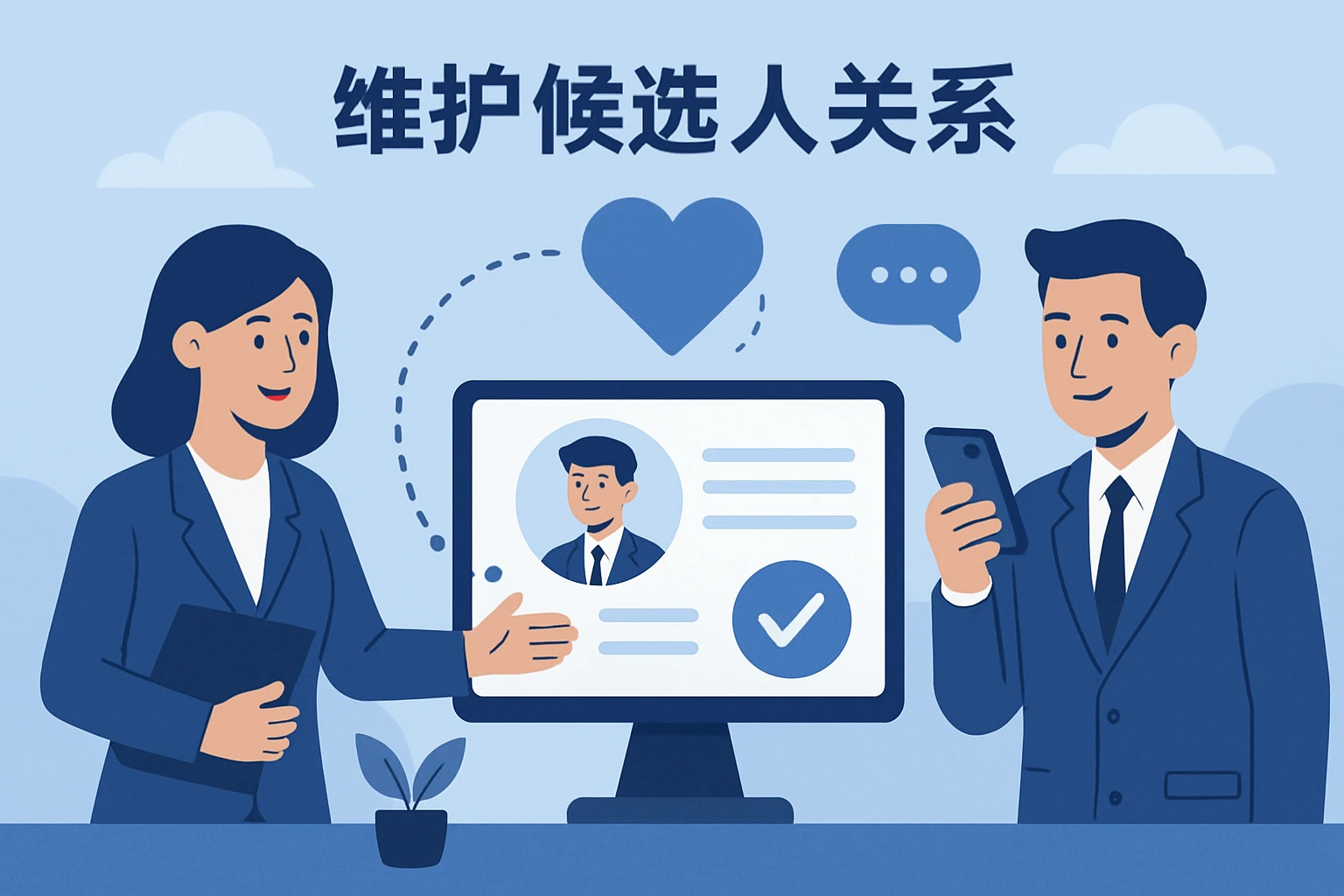 2. 维护候选人关系