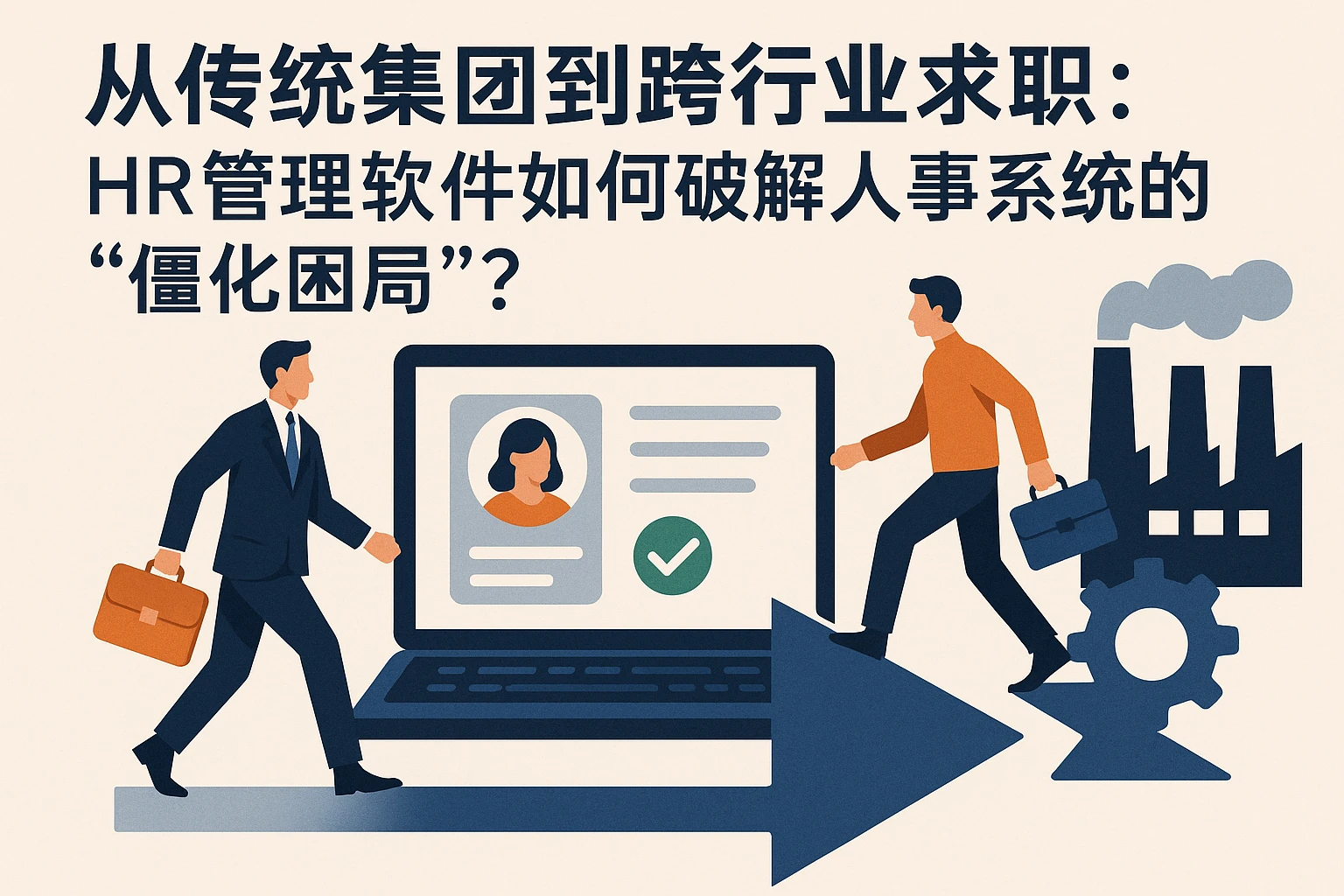 从传统集团到跨行业求职：HR管理软件如何破解人事系统的“僵化困局”？