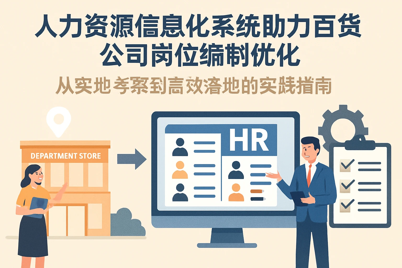 人力资源信息化系统助力百货公司岗位编制优化：从实地考察到高效落地的实践指南