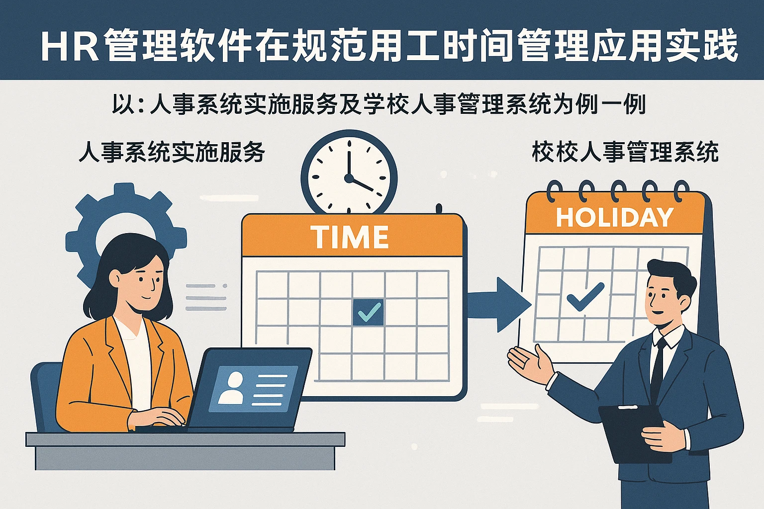 HR管理软件在规范用工时间与假期管理中的应用实践——以人事系统实施服务与学校人事管理系统为例