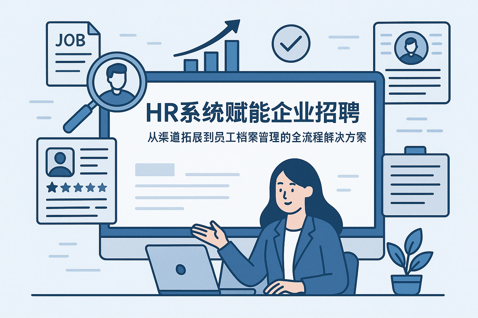 HR系统赋能企业招聘：从渠道拓展到员工档案管理的全流程解决方案