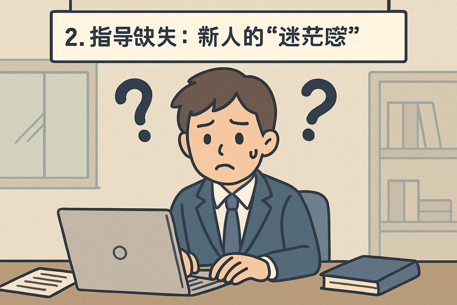 2. 指导缺失：新人的“迷茫感”