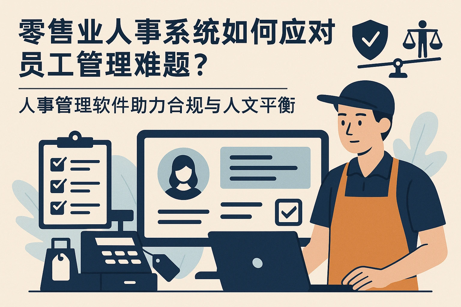 零售业人事系统如何应对员工管理难题？人事管理软件助力合规与人文平衡