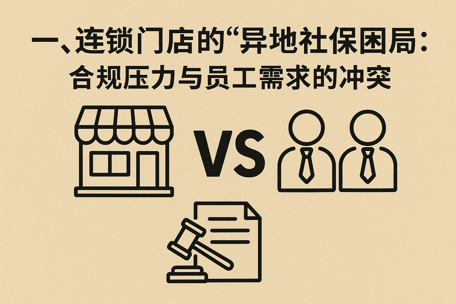 一、连锁门店的“异地社保困局”：合规压力与员工需求的冲突