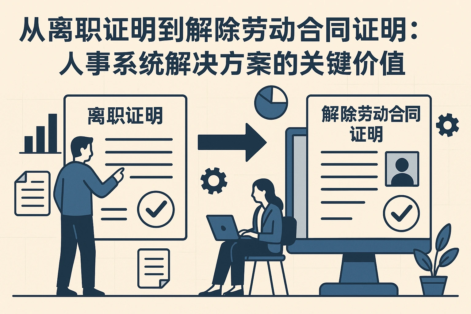 从离职证明到解除劳动合同证明:人事系统解决方案的关键价值