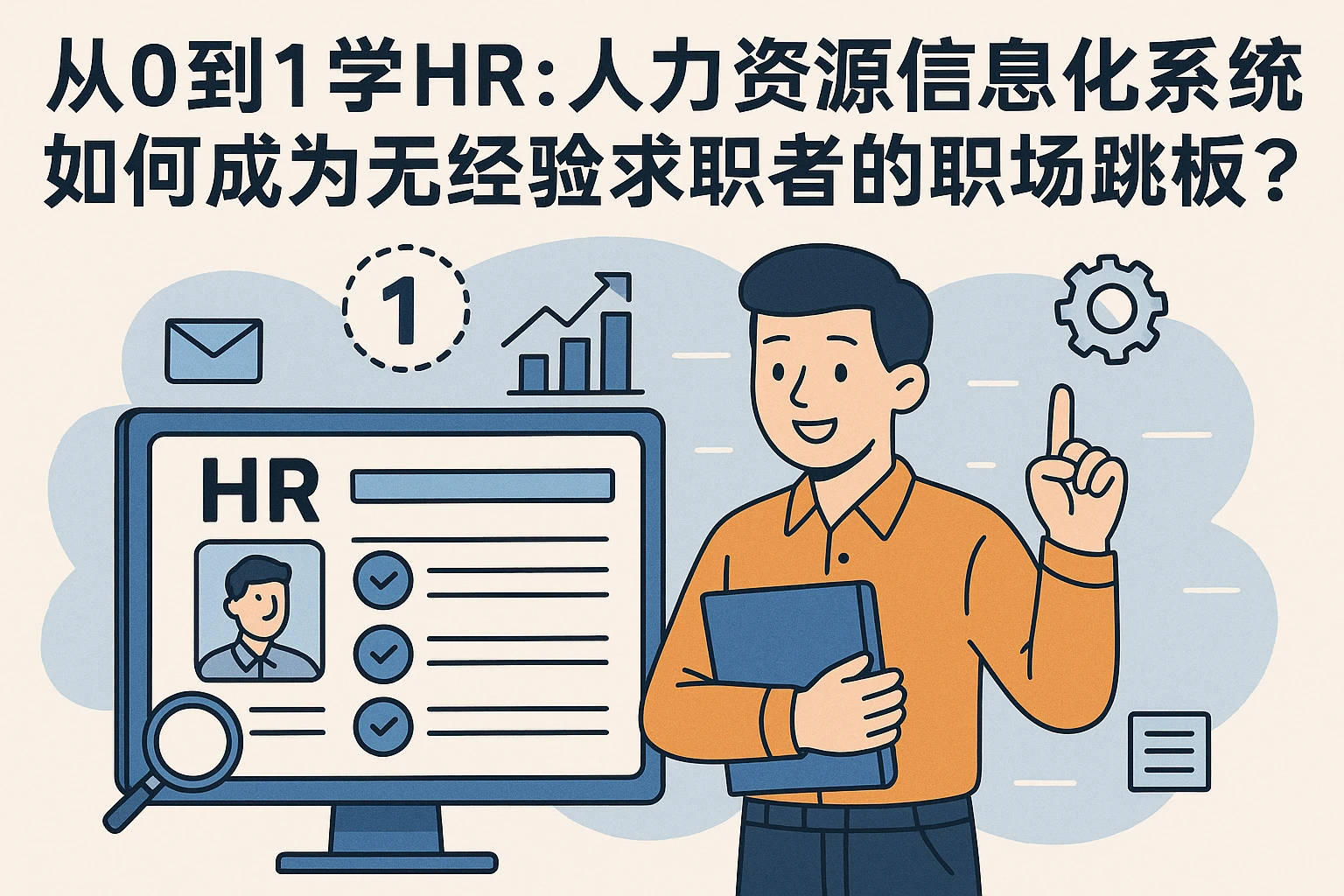从0到1学HR：人力资源信息化系统如何成为无经验求职者的职场跳板？