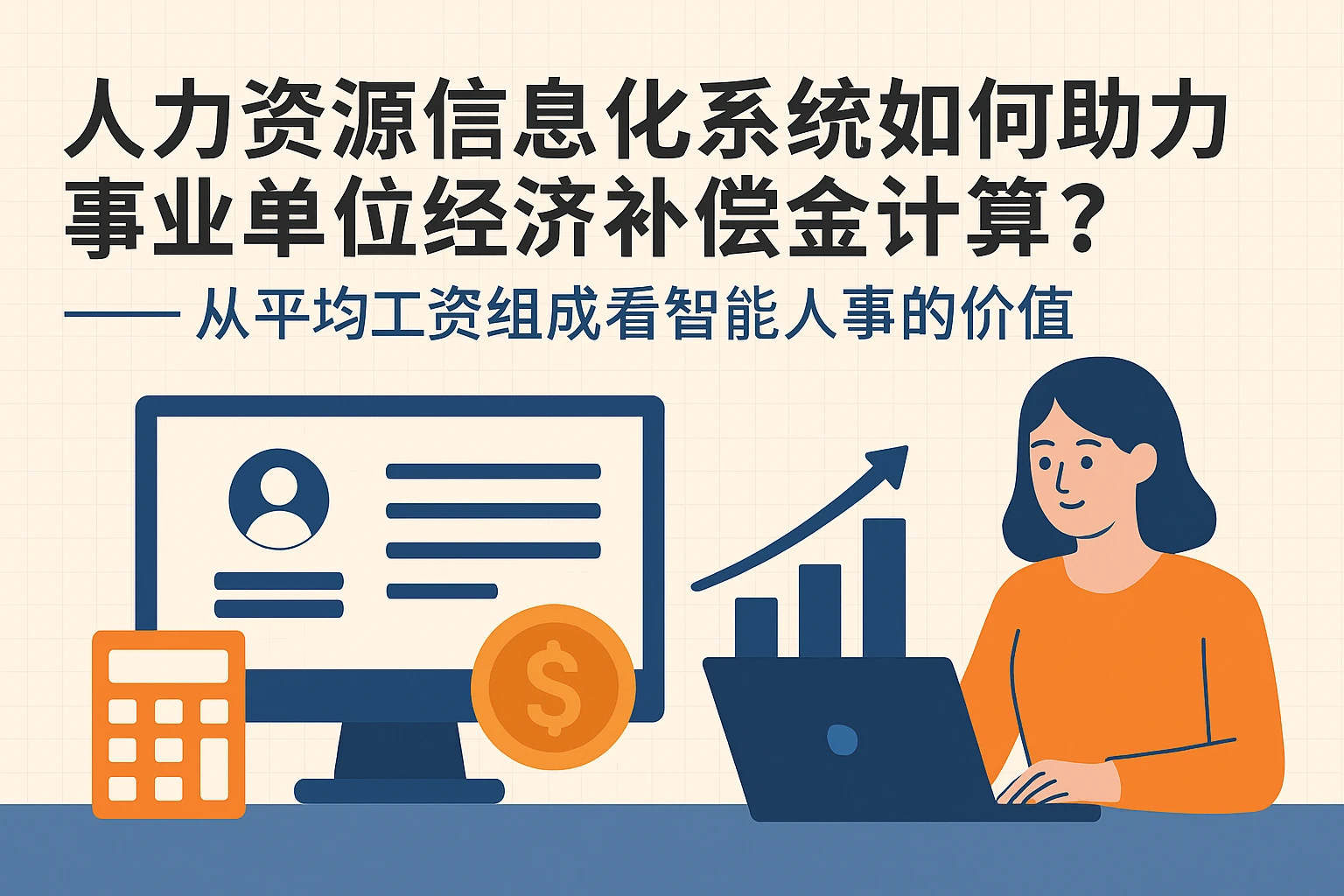 人力资源信息化系统如何助力事业单位经济补偿金计算？——从平均工资组成看智能人事的价值