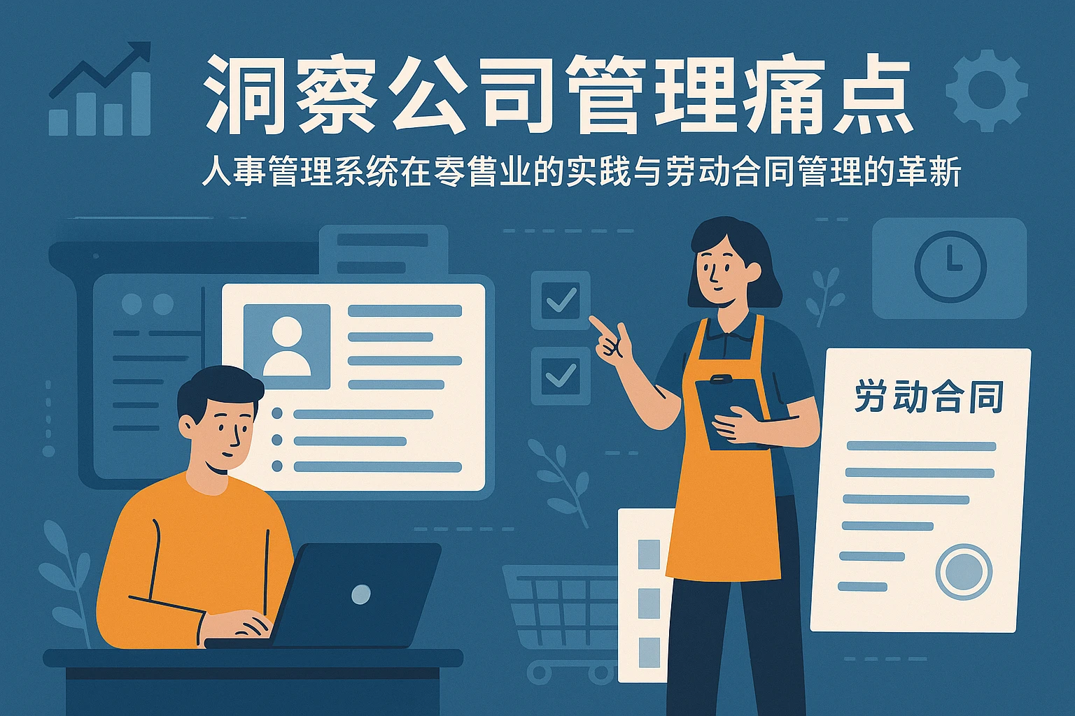 洞察公司管理痛点：人事管理系统在零售业的实践与劳动合同管理的革新