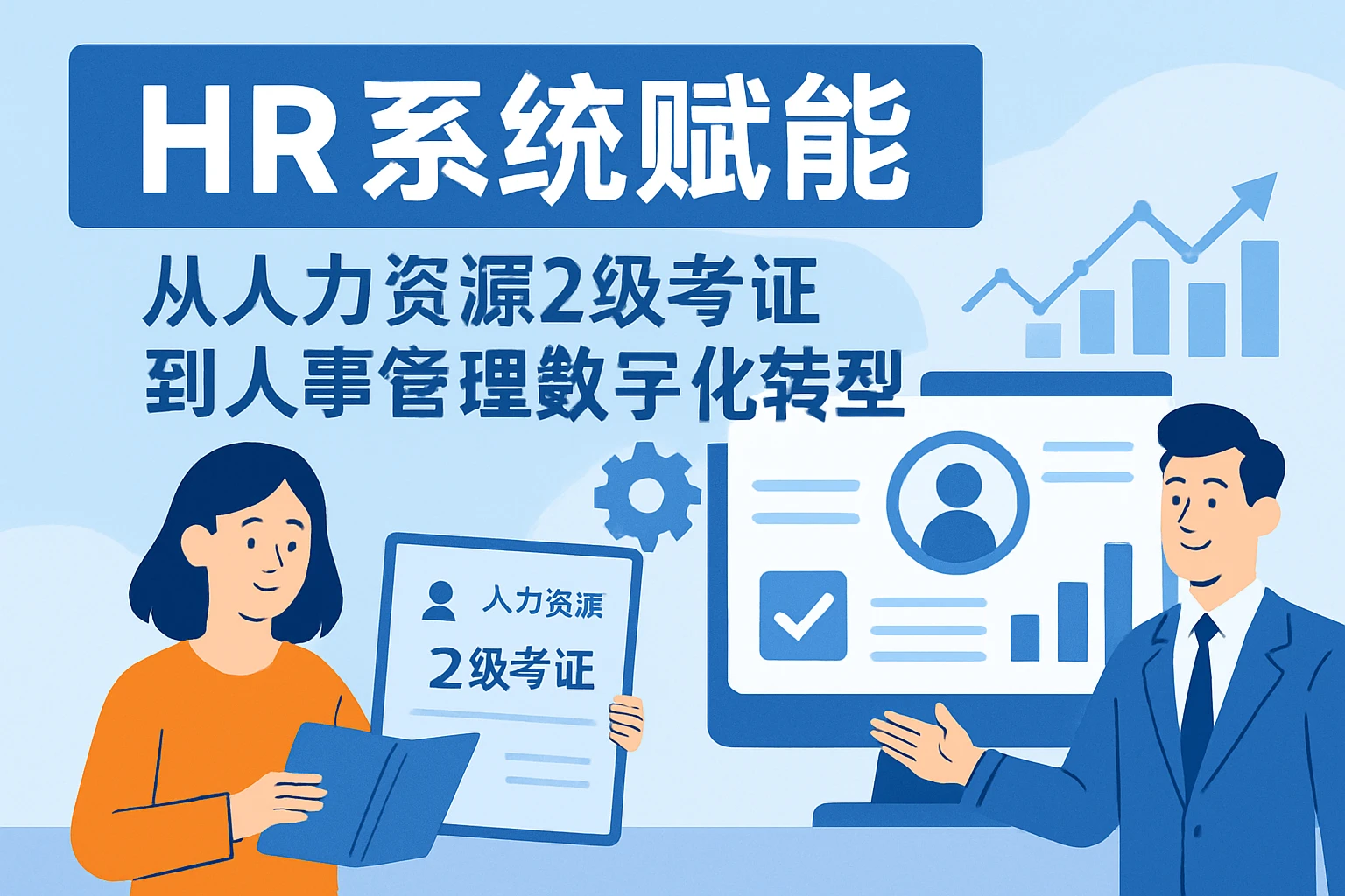 HR系统赋能：从人力资源2级考证到人事管理数字化转型