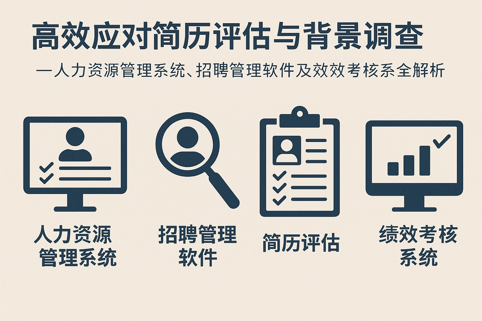 高效应对简历评估与背景调查 —— 人力资源管理系统、招聘管理软件与绩效考核系统全解析