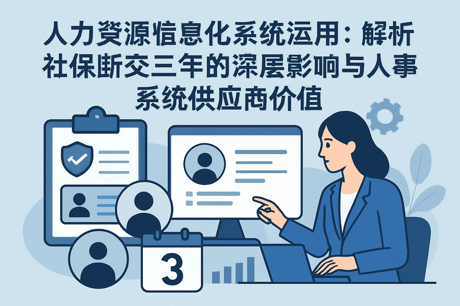 人力资源信息化系统运用：解析社保断交三年的深层影响与人事系统供应商价值