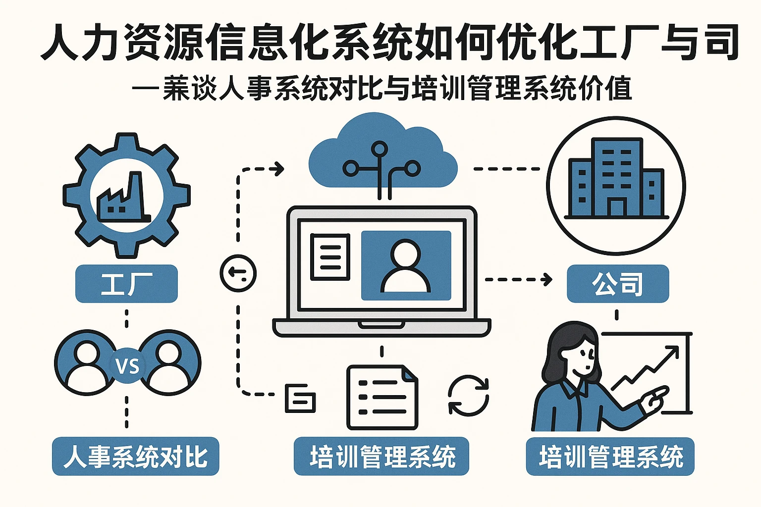 人力资源信息化系统如何优化工厂与公司协作——兼谈人事系统对比与培训管理系统价值