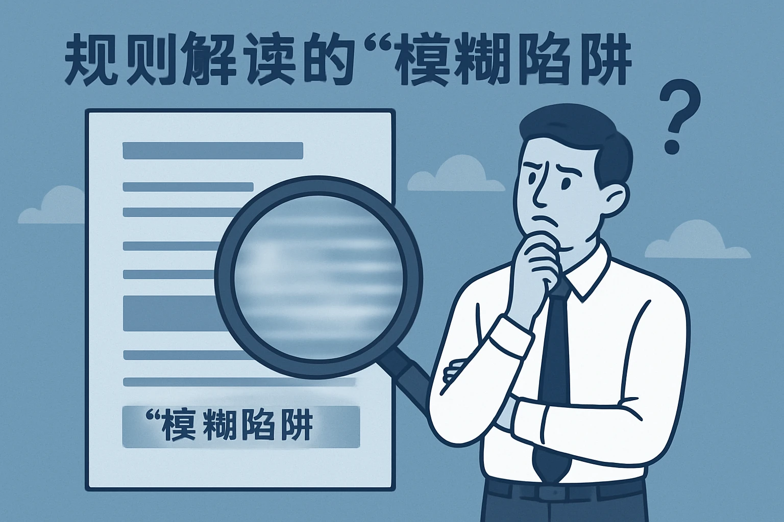 2. 规则解读的“模糊陷阱”