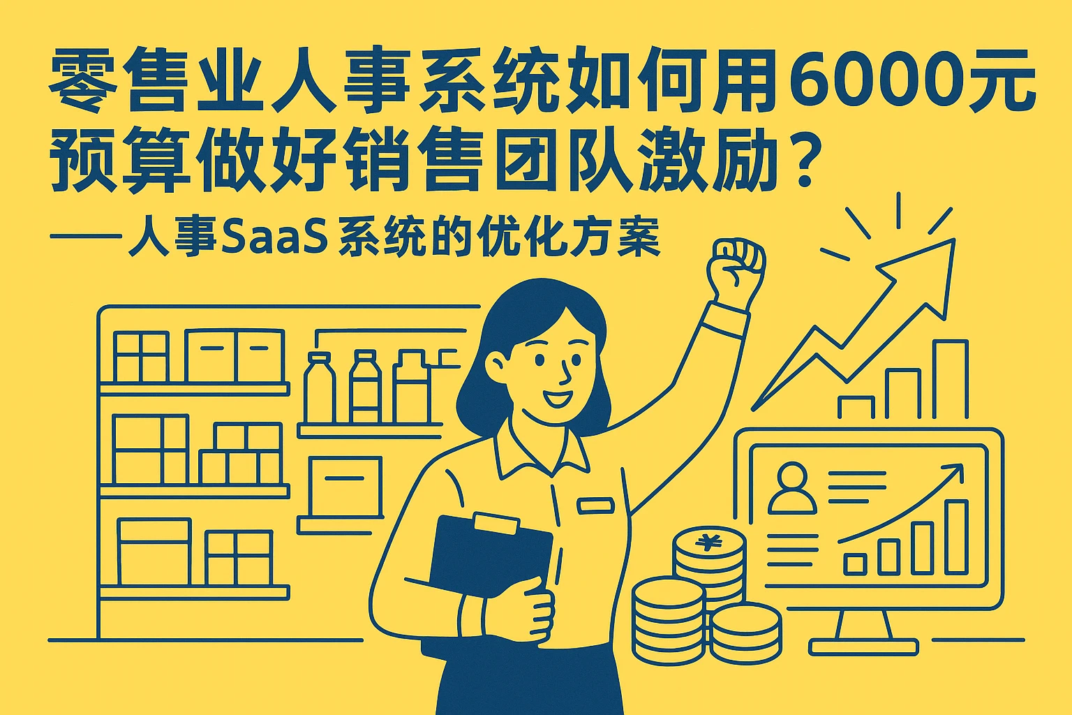 零售业人事系统如何用6000元预算做好销售团队激励？——人事SaaS系统的优化方案