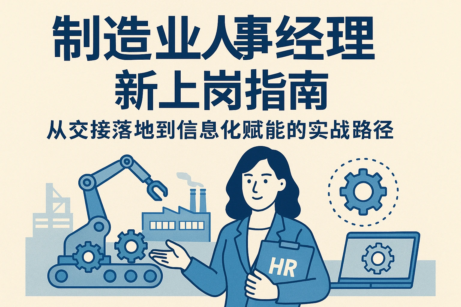 制造业人事经理新上岗指南：从交接落地到信息化赋能的实战路径